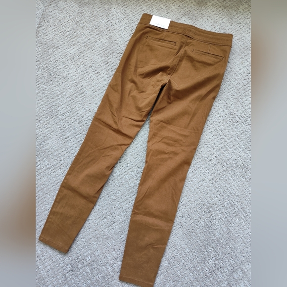 LOFT brown high waist legging pants size 29 / 8T - Picture 3 of 7